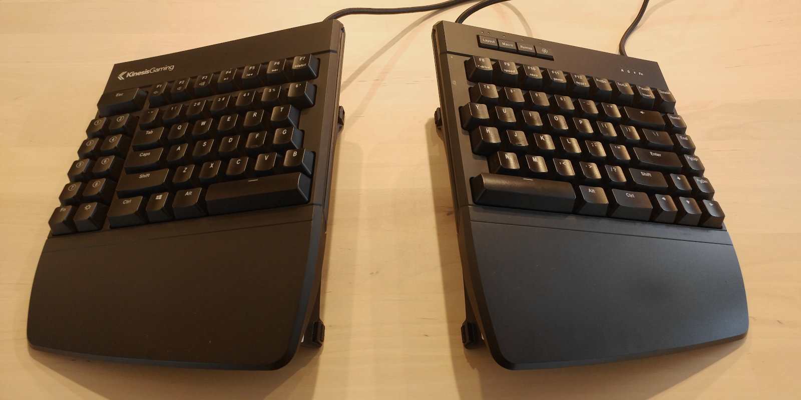 Photo of the Kinesis Freestyle Edge after 4 months of use